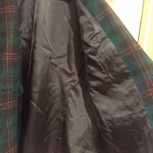 Vintage Pendleton 100% virgin wool green blazer - Picture 3 of 5